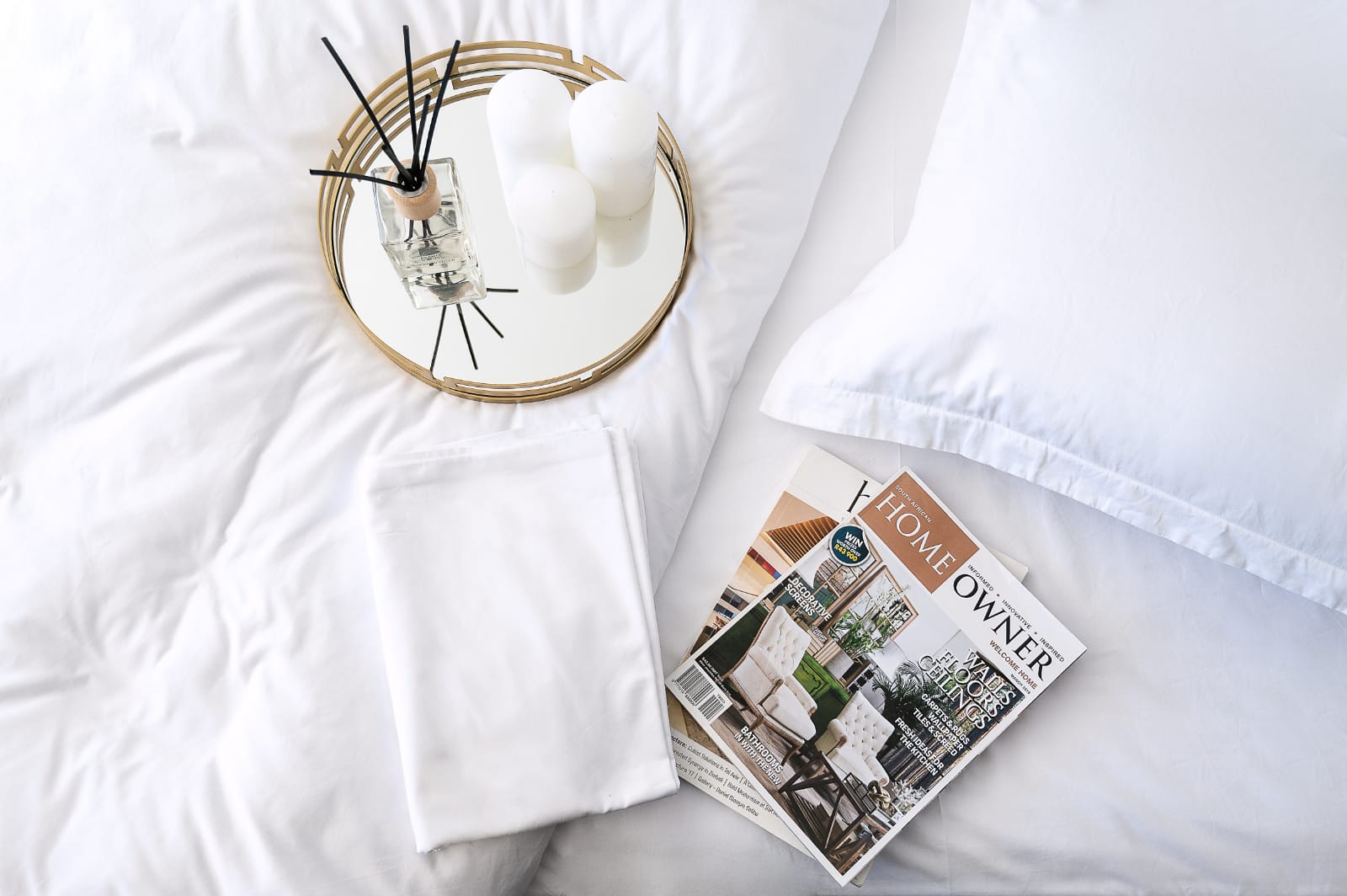 550 Thread Count Duvet Cover Set White